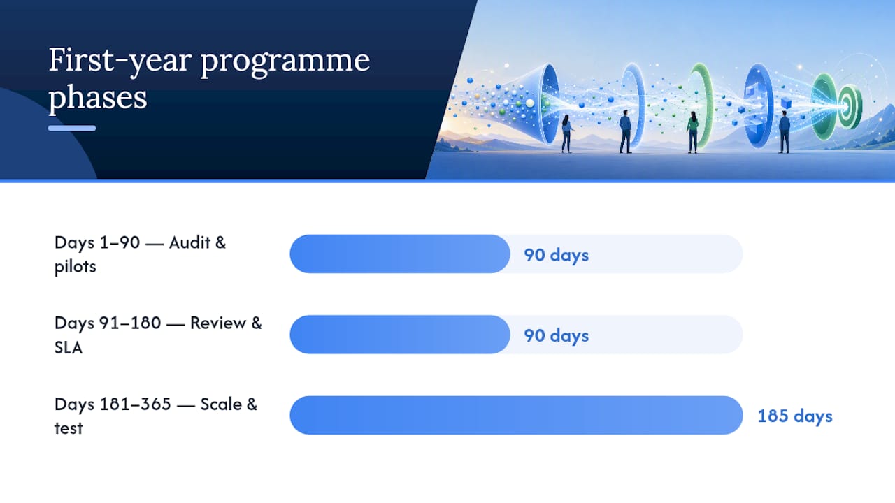 How do you build a demand generation programme from scratch? — overview diagram